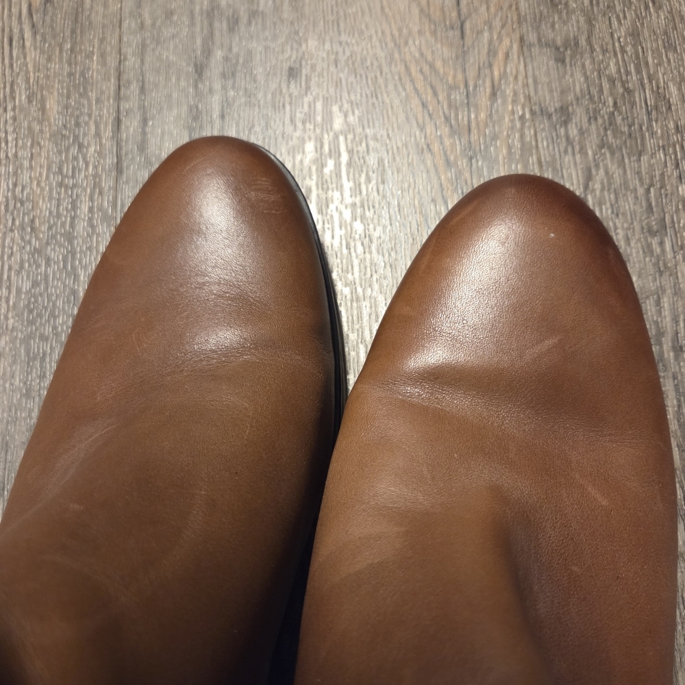 Naturalizer • Brown Leather Booties - Picture 4 of 11